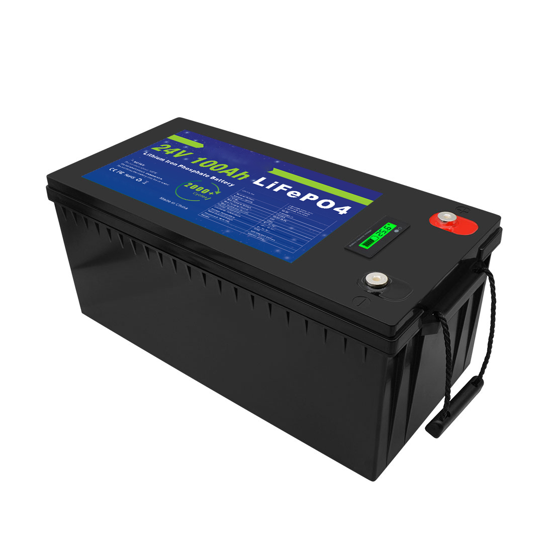 Deep Cycle Lithium Ion Battery Lifepo4 24v 200ah Solar Storage Battery ...