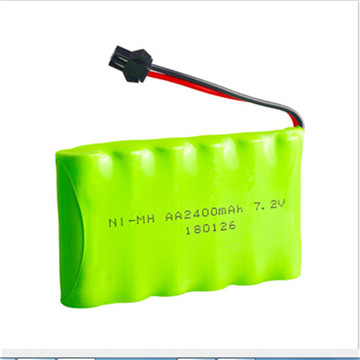 Ni-MH 3A 9.6V 800mAh Battery Pack with Red Plug-8 Pcs a Pack