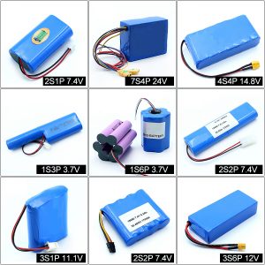 ▷ Batteries Lithium 18650 batterie 24V 12Ah